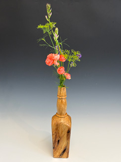 Spalted Hickory vase
